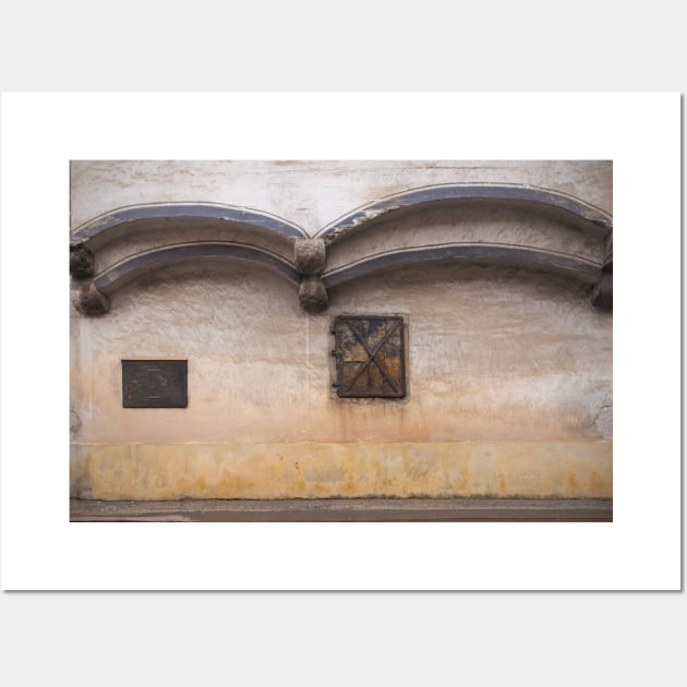 Historic Building in Skofja Loka, Slovenia Wall Art by jojobob